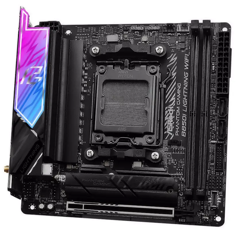 Montaje Placa Base ASRock B850I Lightning WIFI Pinar del Rey Pinar del Rey Gaming - Montaje Placa Base ASRock B850I Lightning WIFI Pinar del Rey